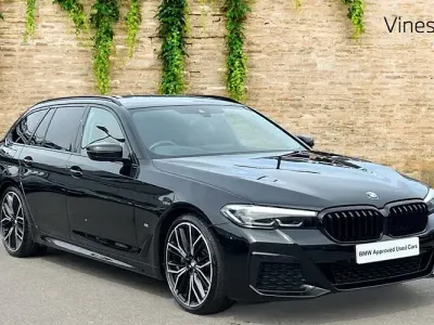 Used BMW 520 M Sport 190 HP (139 kW) 2022 Black Estate