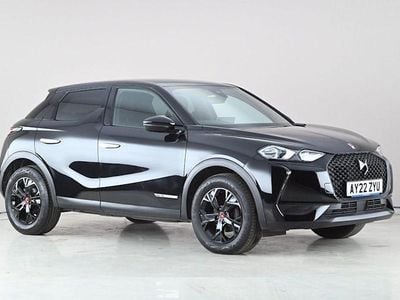 Used DS Automobiles DS3 Crossback Performance 131 HP (96 kW) 2022 Black SUV