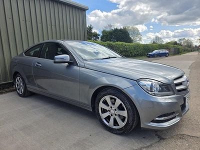 Begagnad Mercedes C220 Executive 2015 Silver Sportkupé
