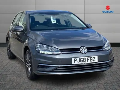 Used VW Golf VII SE 108 HP (79 kW) 2018 Grey Hatchback