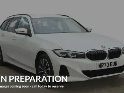 Used BMW 330e Sport Line 292 HP (214 kW) 2023 White Estate