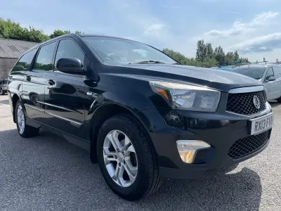 Used SsangYong Korando 175 HP (128 kW) 2013 Black SUV