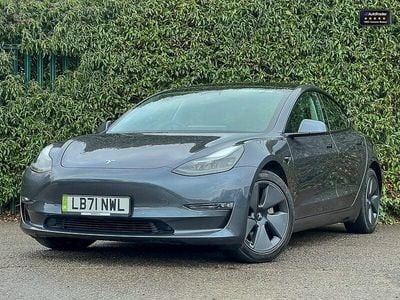 Grey Used 2021 Tesla Model 3 Long Range AWD Sedan | £20,695 (Fair price)