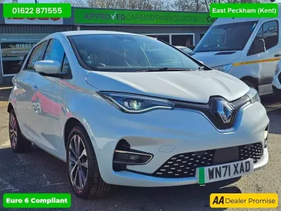 Used Renault Zoe GT-Line 100 kW (136 HP) 2021 White Hatchback