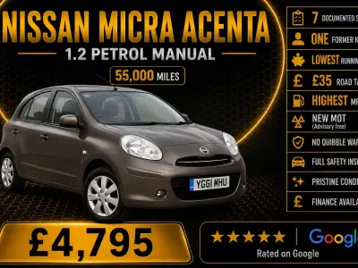 Used Nissan Micra Acenta 78 HP (57 kW) 2011 Brown Hatchback