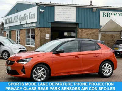 Used Vauxhall Corsa SRi 100 HP (73 kW) 2020 Orange Hatchback