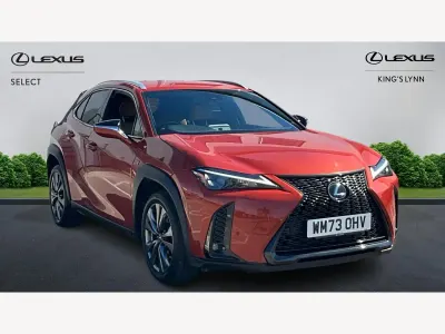 Used Lexus UX 250h Sport Design Packet 2023 Orange SUV