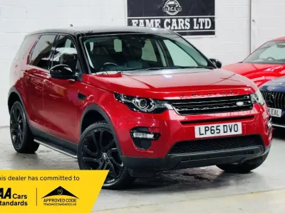 Used Land Rover Discovery Sport HSE 180 HP (132 kW) 2015 Red SUV