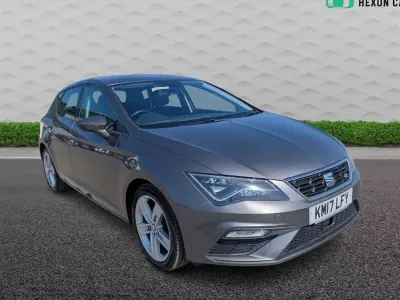 Begagnad Seat Leon FR 150 HK (110 kW) 2017 Grå Halvkombi