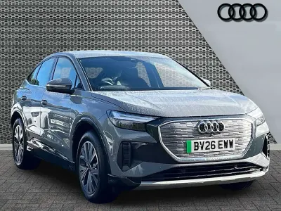 New Audi Q4 e-tron Sport 150 kW (204 HP) 2026 Pebble grey, solid SUV