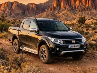Używany Fiat Fullback 180 KM (132 kW) 2018 Czarny Pickup