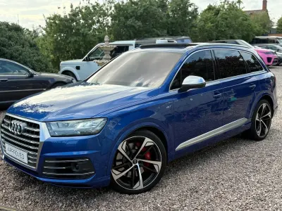 Used Audi SQ7 Comfort 435 HP (319 kW) 2017 Blue SUV