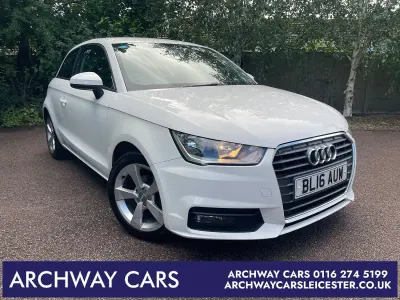 Used Audi A1 Sport 95 HP (69 kW) 2016 White Hatchback