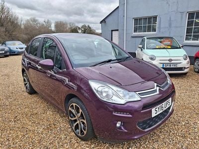 Purple Used 2016 Citroën C3 Platinum Hatchback | £5,995 (Fair price)