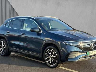 Blue Used 2021 Mercedes EQA350 AMG Line Premium SUV | £21,595 (Fair price)