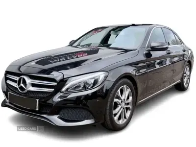 Used Mercedes C220 2015 Black Sedan
