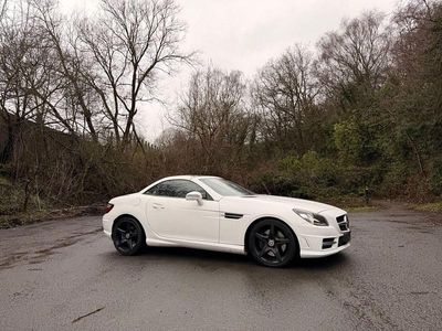 Used Mercedes SLK250 AMG 204 HP (150 kW) 2013 White Cabriolet