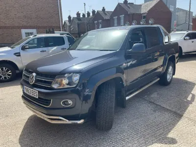 Used VW Amarok Trendline 2014 Blue Pickup