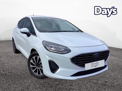 Used Ford Fiesta Titanium 125 HP (91 kW) 2023 White Hatchback