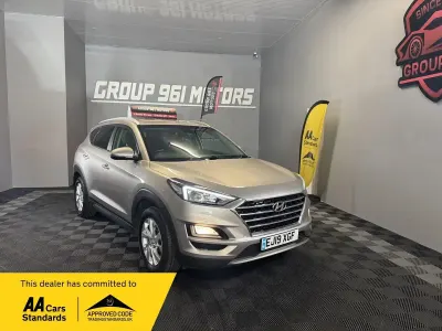Używany Hyundai Tucson SE 177 KM (130 kW) 2019 Beżowy SUV