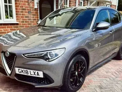 Used Alfa Romeo Stelvio 280 HP (205 kW) 2018 Grey SUV