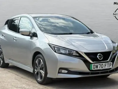 Used Nissan Leaf Tekna 110 kW (150 HP) 2021 Silver Hatchback