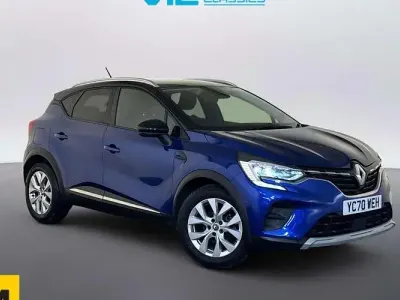Used Renault Captur Iconic 101 HP (74 kW) 2020 Blue SUV