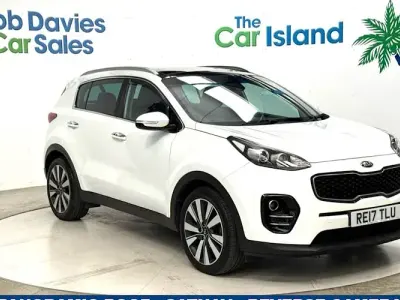 Używany Kia Sportage 141 KM (103 kW) 2017 Biały SUV