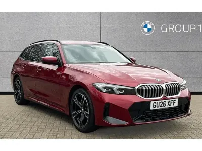 Used BMW 320 M Sport 184 HP (135 kW) 2026 Red Estate