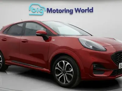 Begagnad Ford Puma ST-Line 125 HK (91 kW) 2023 Röd SUV