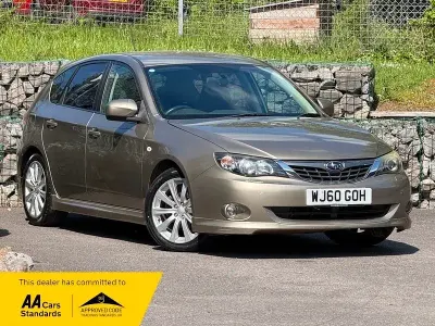 Begagnad Subaru Impreza 150 HK (110 kW) 2010 Guld Halvkombi