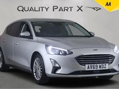 Silver Used 2019 Ford Focus Titanium X Hatchback | £8,971 (Fair price)