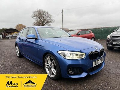 Used BMW 116 M Sport 116 HP (85 kW) 2017 Blue Hatchback