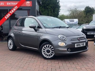 used Fiat 500 Hatchback (2016/16)1.2 Lounge (09/15-) 3d