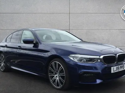 Used BMW 530 M Sport 261 HP (191 kW) 2019 Blue