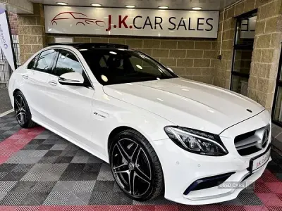 Used Mercedes C63 AMG Premium 469 HP (344 kW) 2017 White Sedan