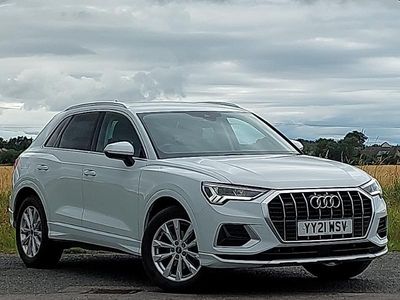White Used 2021 Audi Q3 Sport SUV | £25,798 (Fair price)