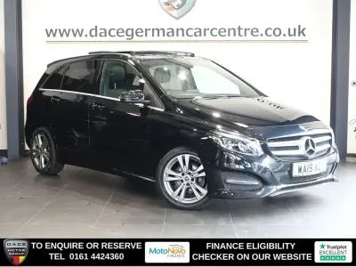 Used Mercedes B180 Exclusive 122 HP (89 kW) 2019 Black Hatchback