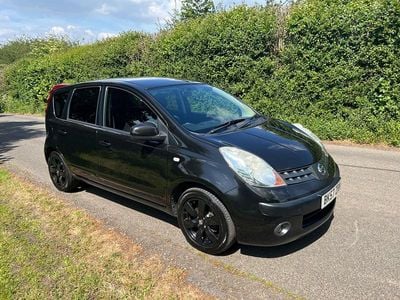 Used Nissan Note Acenta 88 HP (64 kW) 2007 Black MPV
