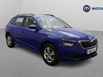 Used Skoda Kamiq 95 HP (69 kW) 2022 Blue SUV