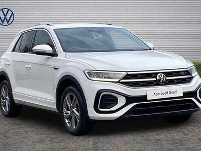 Used VW T-Roc R-line 150 HP (110 kW) 2022 White SUV