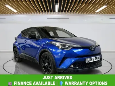 Used Toyota C-HR 122 HP (89 kW) 2019 Blue SUV