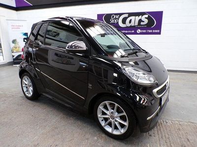 Black Used 2013 Smart ForTwo Cabrio Passion Cabriolet | £3,985 (Fair price)