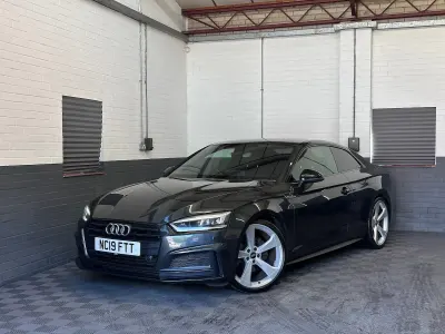 Used Audi A5 Black Edition 190 HP (139 kW) 2019 Grey Coupe