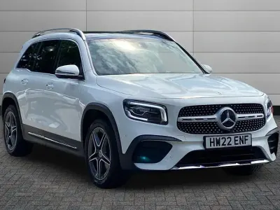 Used Mercedes GLB200 AMG line 161 HP (118 kW) 2022 Polar white SUV