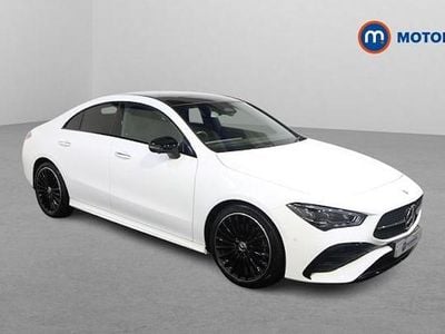 Used Mercedes CLA200 AMG Line Premium Plus 163 HP (119 kW) 2024 White Coupe