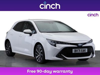 White Used 2021 Toyota Corolla Design Hatchback | £16,139 (Fair price)