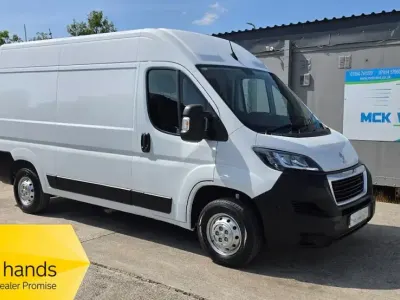 Used Peugeot Boxer 140 HP (102 kW) 2021 White Van