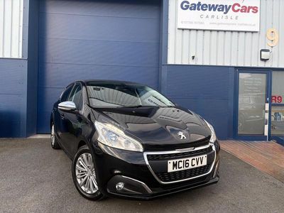 Used Peugeot 208 Allure 2016 Black Hatchback