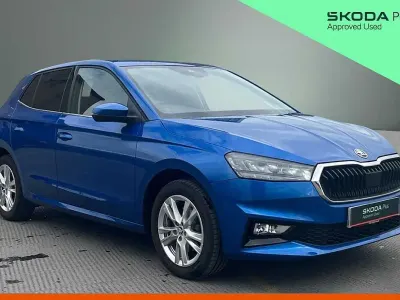 Begagnad Skoda Fabia SE L 85 HK (62 kW) 2024 Blå Halvkombi